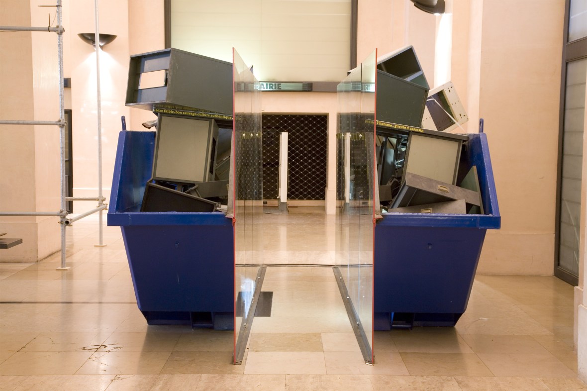 La Benne aux Idées reçues Musée de l'Homme Sept 2007